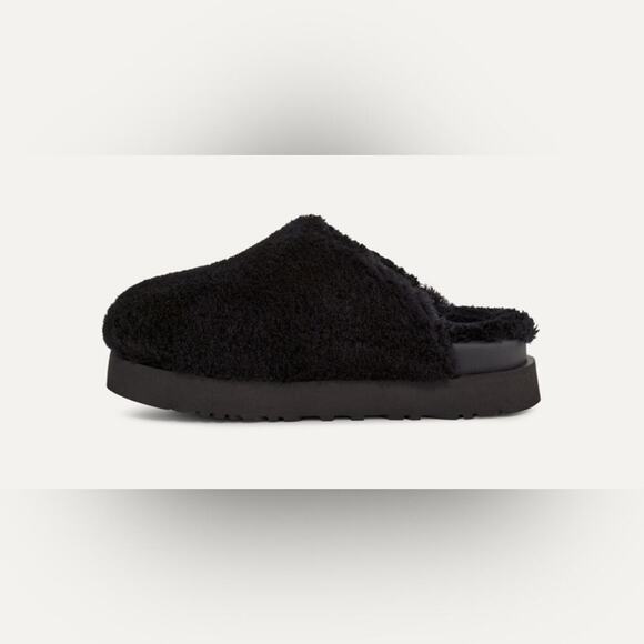 Ugg Fuzz Sugar Slide Black size 9 - Picture 3 of 12